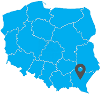 Mapa Polski - Łańcut